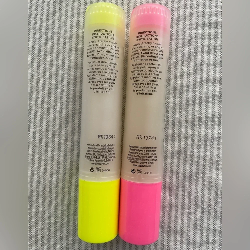 BeautyBio Clarifying and Plumping Booster Set Serum
